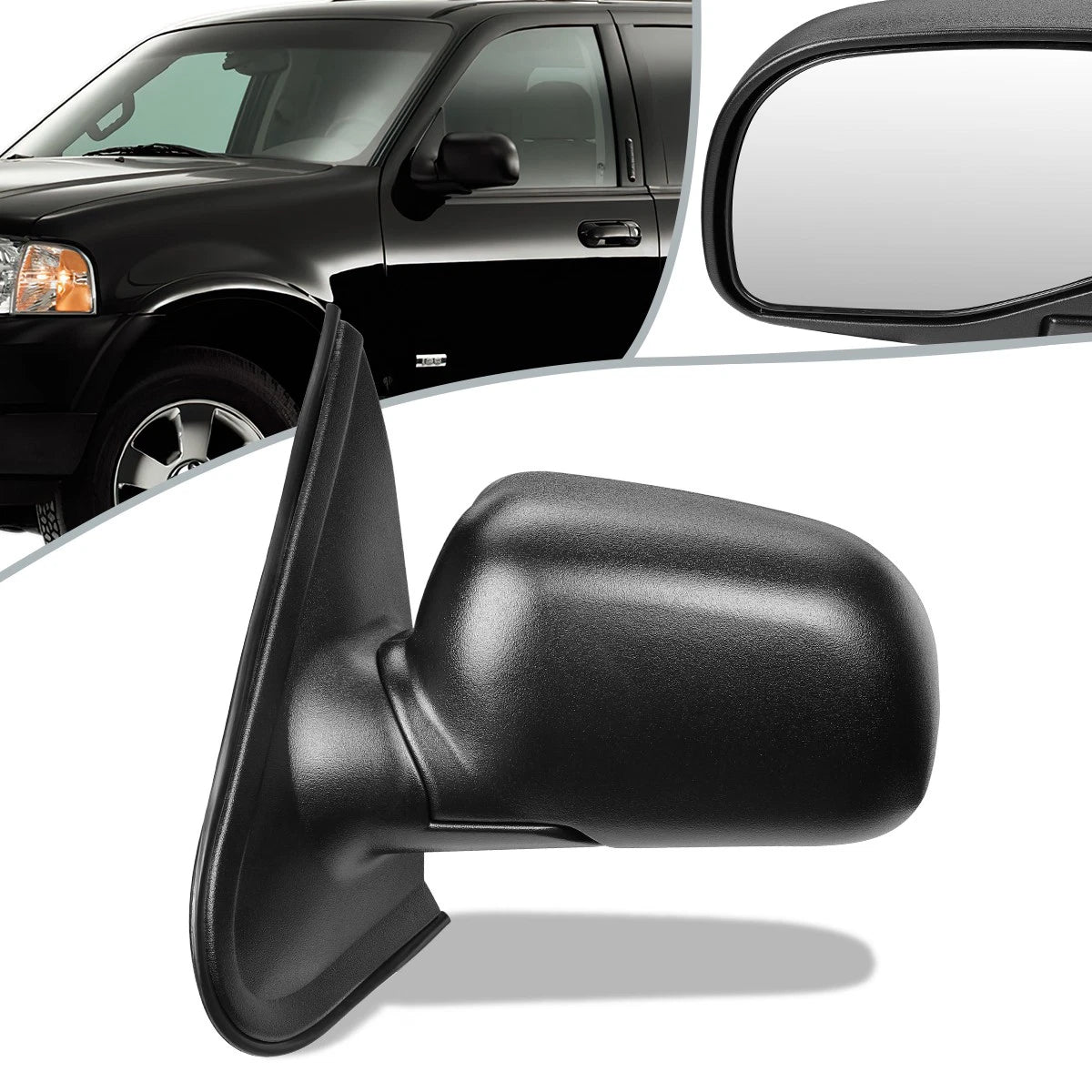 OE Style Powered Side Door Mirror Left for Ford Explorer Mountaineer (1995–2001) FO1320157