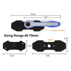Ratcheting Brake Piston Spreader Wrench for Caliper Pad Installation