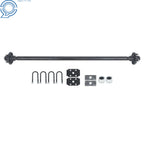 4 Lug Trailer Axle for Light Trailers (2000 lbs, 4' Hub Face, 42' Spring Center)
