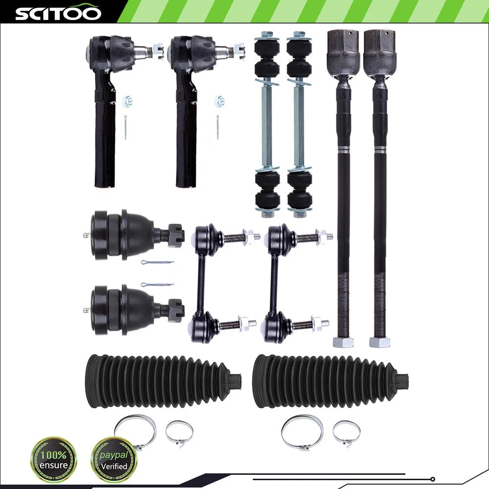 Front Inner Lower Tie Rod End Sway Bar Linkage Ball Joint for Ford Mustang (1999–2004)