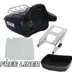 Trunk Pad Mount Rack Base Plate for Harley Road Glide (2014–2025)