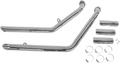 Cobra Drag Pipes Exhaust for Honda VT1100C Shadow (1987–1996) Chrome