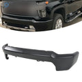 Black Front Bumper for Chevrolet Silverado 2500 HD 3500 HD (2020–2023)