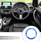 Steering Wheel Decal Ring Cover Trim for BMW 1 3 5 7 Series X1 X3 X5 X6
