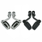 1-1/4'' Angled Engine Guard Foot Peg Mount for Harley Sportster