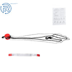 3 Ton Manual Chain Hoist for Heavy-Duty Lifting (10' Lift, 2 Hooks)