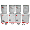 Pack of 4 Diesel Fuel Filters for FC-11190, Interchangeable with Ryco Z699