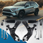10x Front Lower Control Arm Stabilizer Bar Link Tie Rod for Toyota RAV4 (2006–2018)