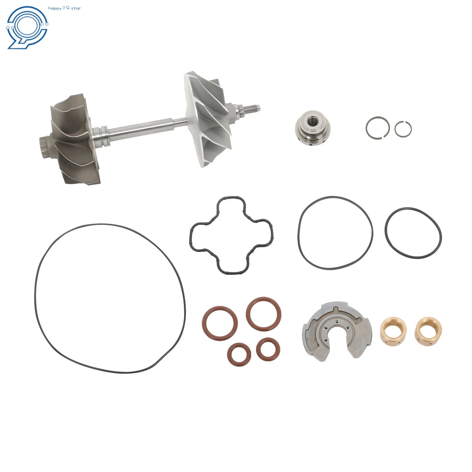 Turbo Comp Wheel & Shaft Rebuild for Ford F250 F350 7.3 Powerstroke (1999–2003)
