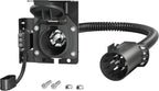 7 Way Trailer Wiring Harness 4 Way Flat Plug Kit for Chevy Silverado 1500 2500 (2007–2018)