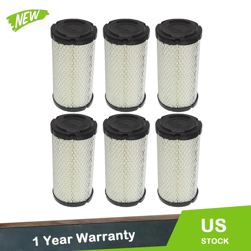 6Pc Air Filter for Kubota BX Series (BX1500D, BX1800D, BX1830D, BX1850D, BX1860)