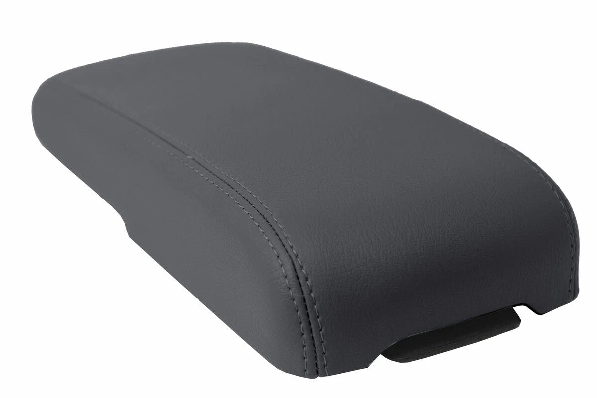 Center Console Lid Armrest Cover for Chevrolet Colorado (1995–2005) Leather Gray