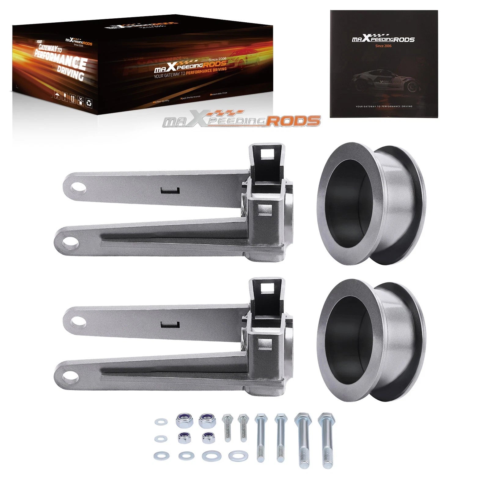 3.5" Front 3" Rear Lift Kit for Jeep Cherokee WK (2006–2010)