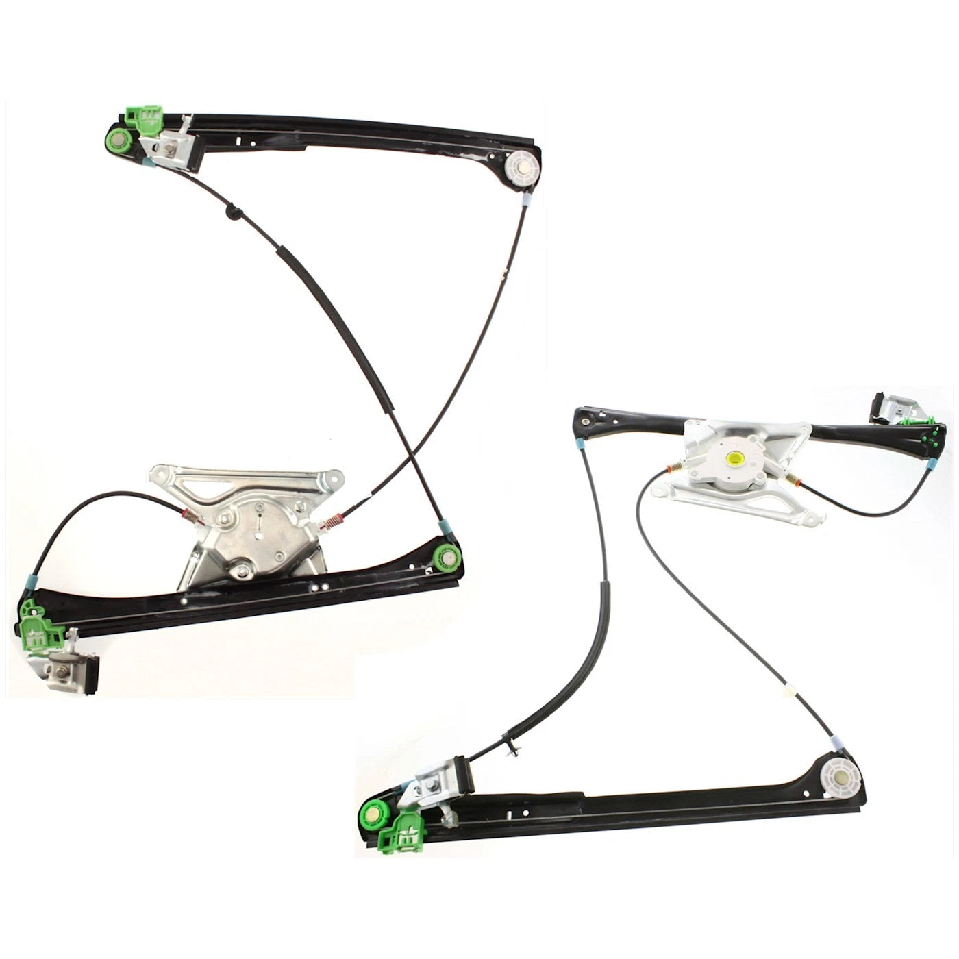 Set of 2 Window Regulators for Audi S4 Sedan