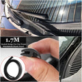 1.7m Rubber Seal Strips Trim for Front Windshield Rear Sunroof Weatherstrip