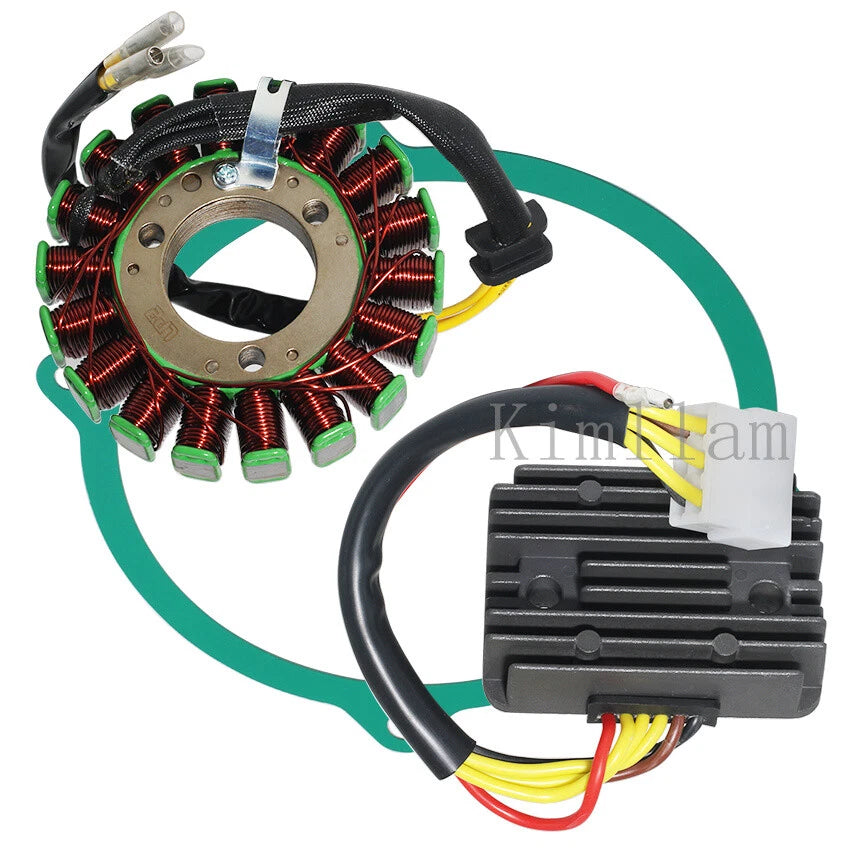 Stator Coil, Regulator, Gasket for Kawasaki KZ550 (1981–1982) Z550 GT550 (1983–1994)