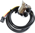 Chrome Handlebar Mounted Control Assembly for Harley FL