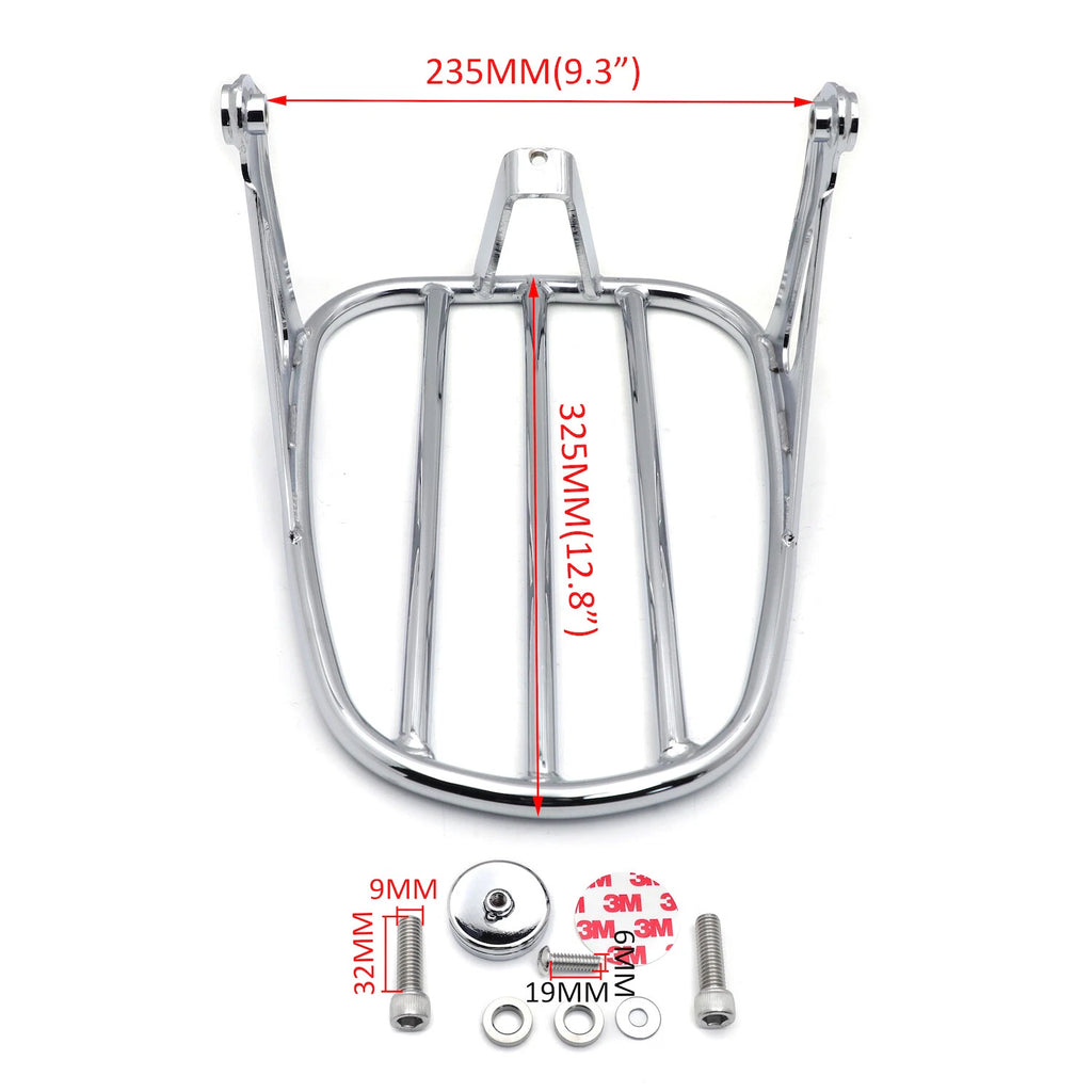 Steel Five Bar Luggage Bag Rack for Harley Softail Slim FLSL FXBB (2018–2023)