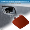 Bumper Headlight Washer Nozzle Cover Cap for BMW 1 Series (2012–2019) Red