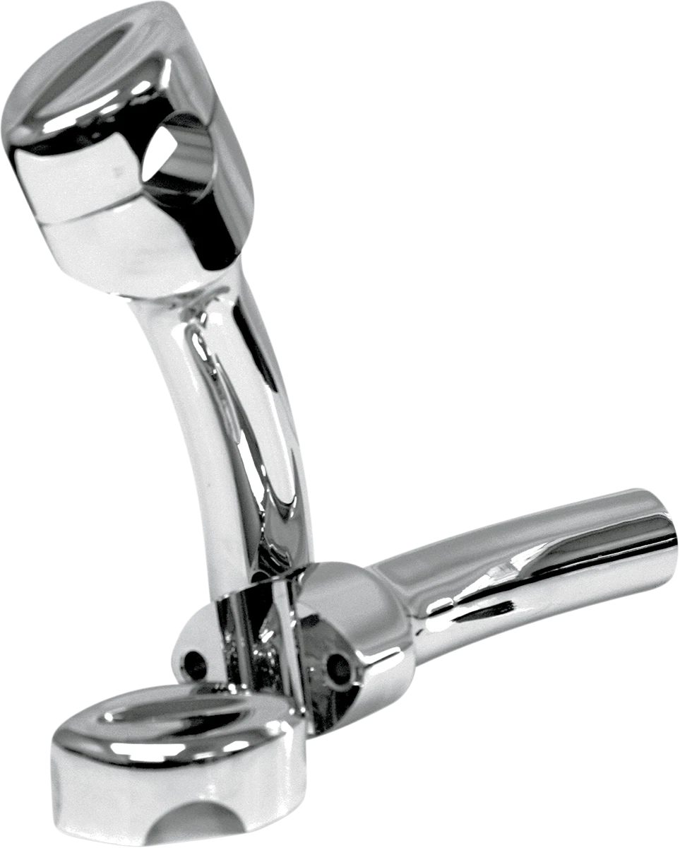 LA Choppers Hefty Smooth Handlebar Risers for Harley 1-1/4"