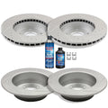 Set of 4 Brake Rotors for Honda Accord V6 (1998–2002)