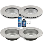 Set of 4 Brake Rotors for Honda Accord V6 (1998–2002)