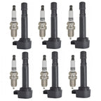 6pcs Ignition Coil & Spark Plug Kit for Honda Accord 2000–2007 30520-P8E-A01