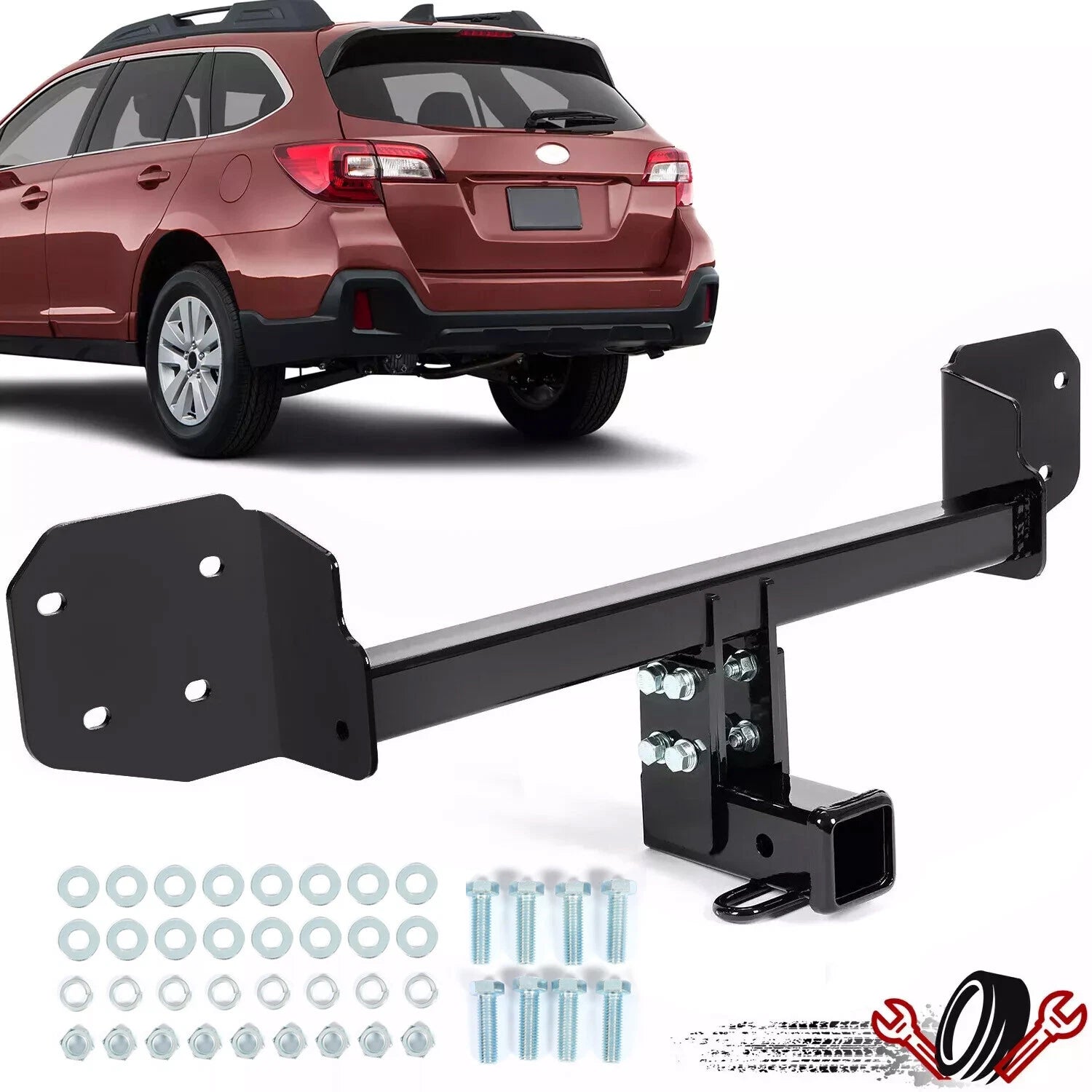 Class 3 Trailer Hitch 2" Receiver for Subaru Outback (2010–2019)