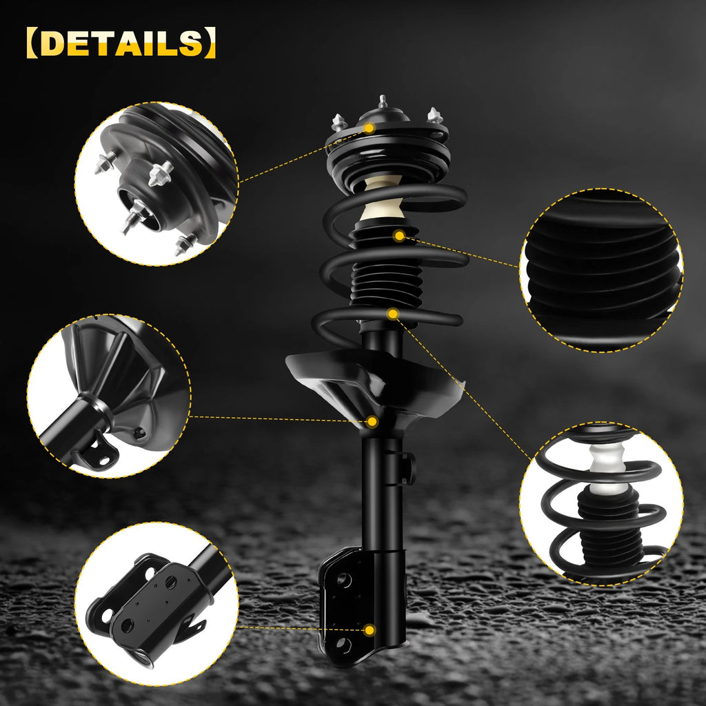 Set of 2 Complete Struts for Honda Odyssey (2005–2007)