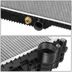 2-Row Aluminum Radiator for Volvo VAH VHD CHU GU8 GU7 (2008–2014)