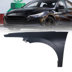 Primered Front LH Driver Side Fender for Hyundai Elantra Sedan (2024–2025)