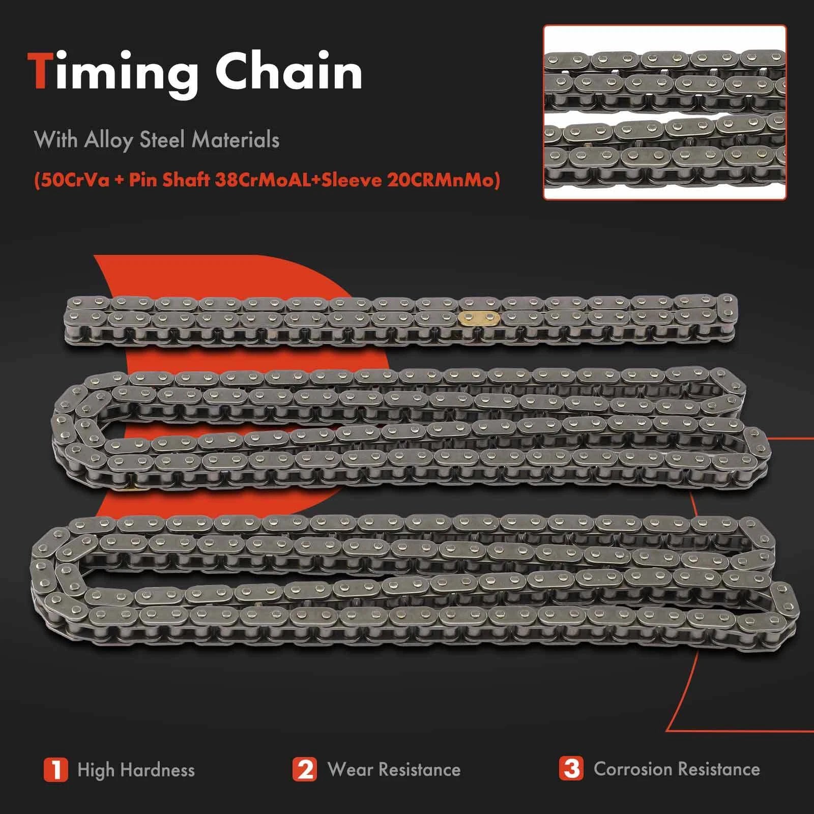 Timing Chain Kit for Cadillac SRX (2004-2009) DTS Buick Lucerne