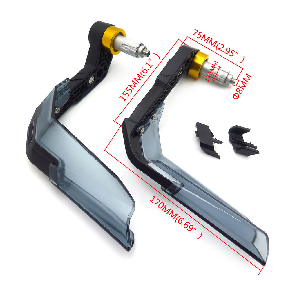 7/8" Brake Clutch Lever Hand Guard for Kawasaki Ninja ZX10R (2004–2018)