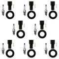 Set of 8 Denso Platinum TT Spark Plugs & NGK Coil Boots for 4Runner Sequoia V8 (2003–2022)