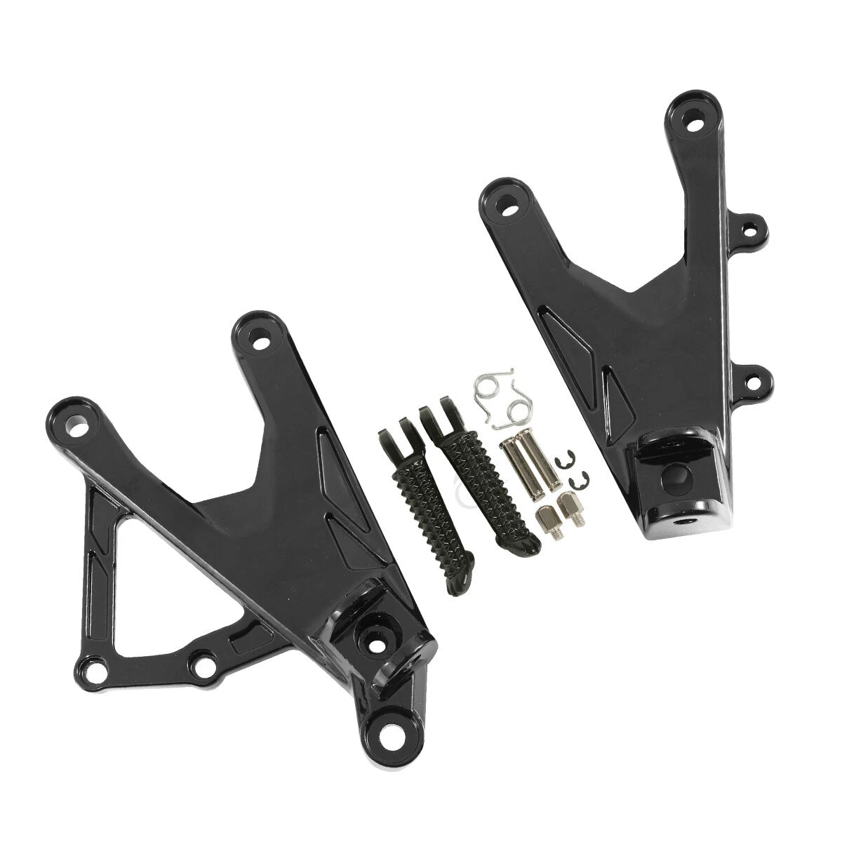 Front Driver Footrests Footpegs Bracket for Yamaha YZF R1 R1S R1M (2015–2025)