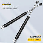 2X Hood Lift Supports for Pontiac Firebird Chevrolet Camaro (1982–1992)