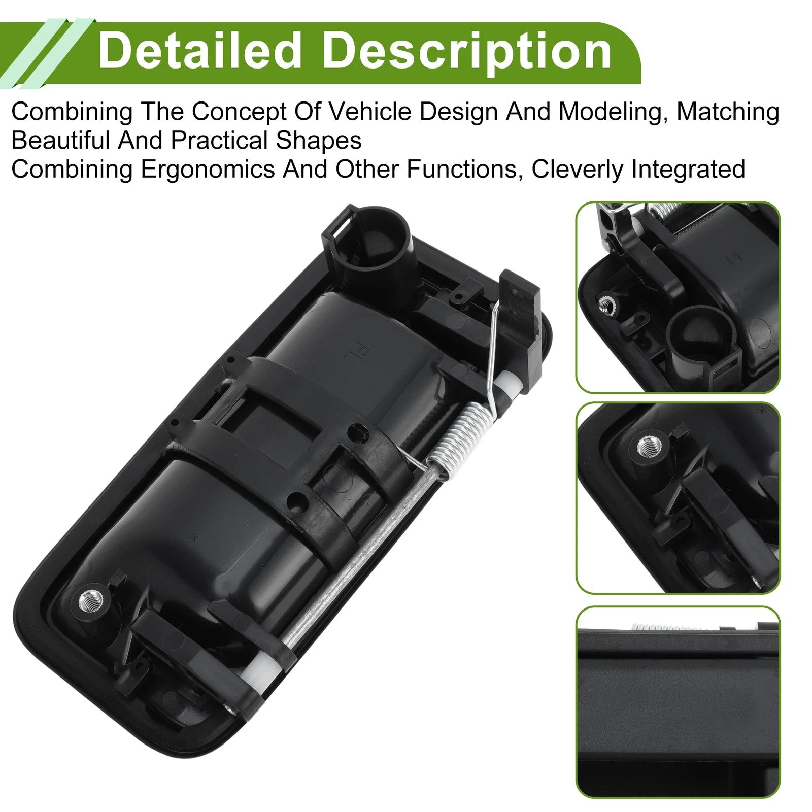 Exterior Door Handle for Chevrolet GMC Cadillac Front Left (15742229)