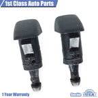 Set of 2 Windshield Washer Nozzles for Dodge Ram, Charger, Magnum