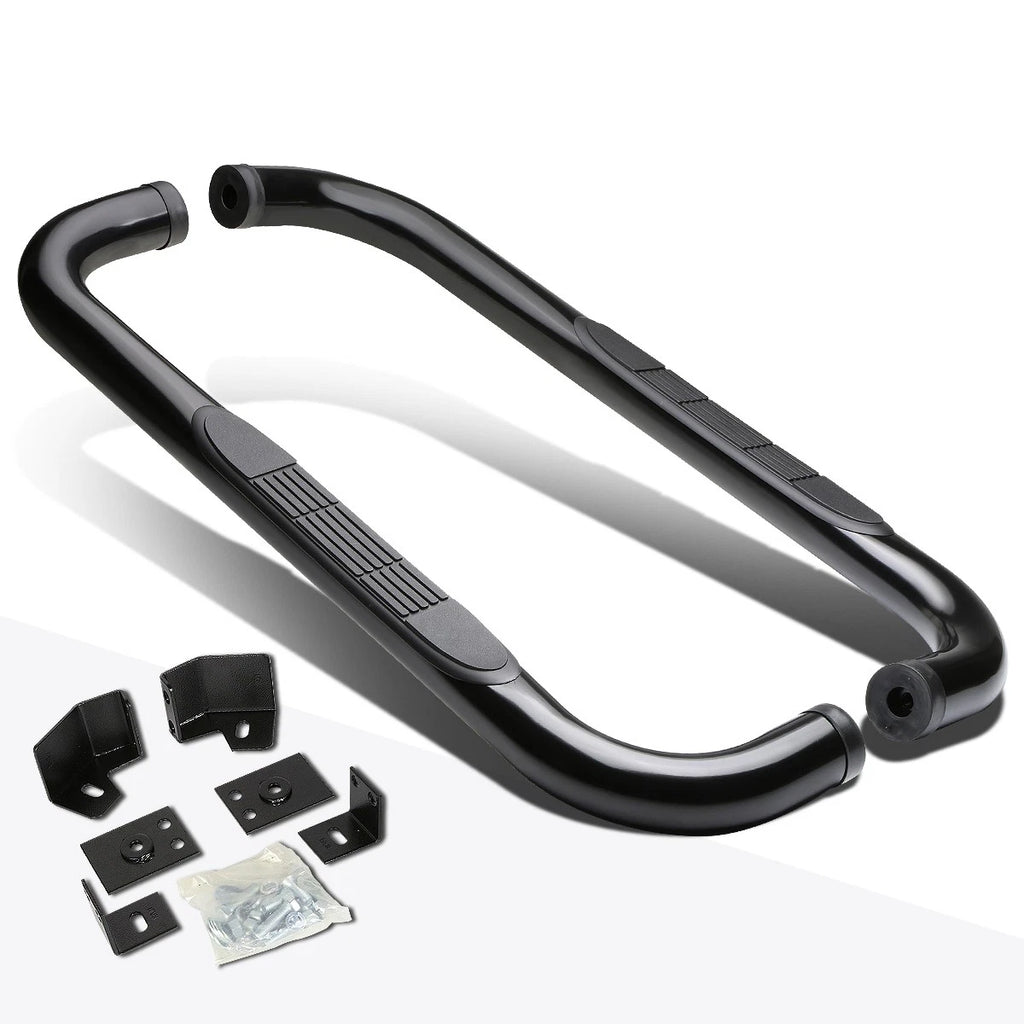 3" Side Step Nerf Bar Running Boards for Jeep Wrangler TJ/YJ (1987–2006)