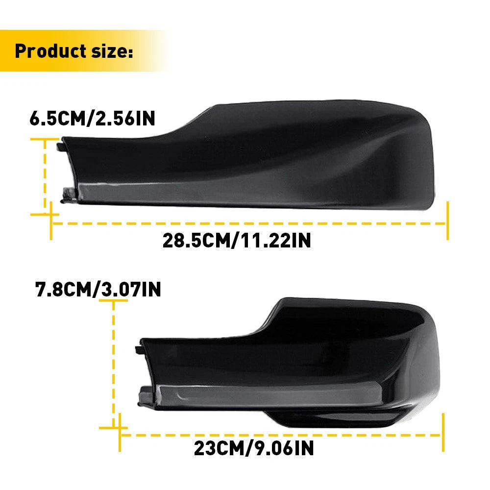 Set of 2 Tow Hook Eye Cap Covers for Toyota Prius (2016–2017)