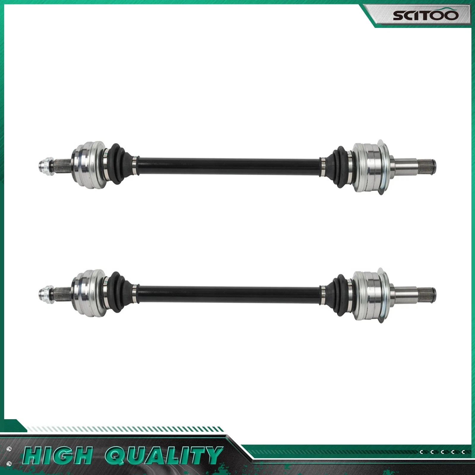 2X Rear CV Axles for Mercedes-Benz C43 AMG C300 (2017–2022)