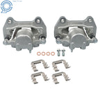 Pair Front Brake Calipers for Chevy Equinox Malibu Impala GMC Buick