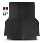 5FT Black Trunk Bed Mat Liner for Toyota Tacoma (2005–2023) TPE Waterproof