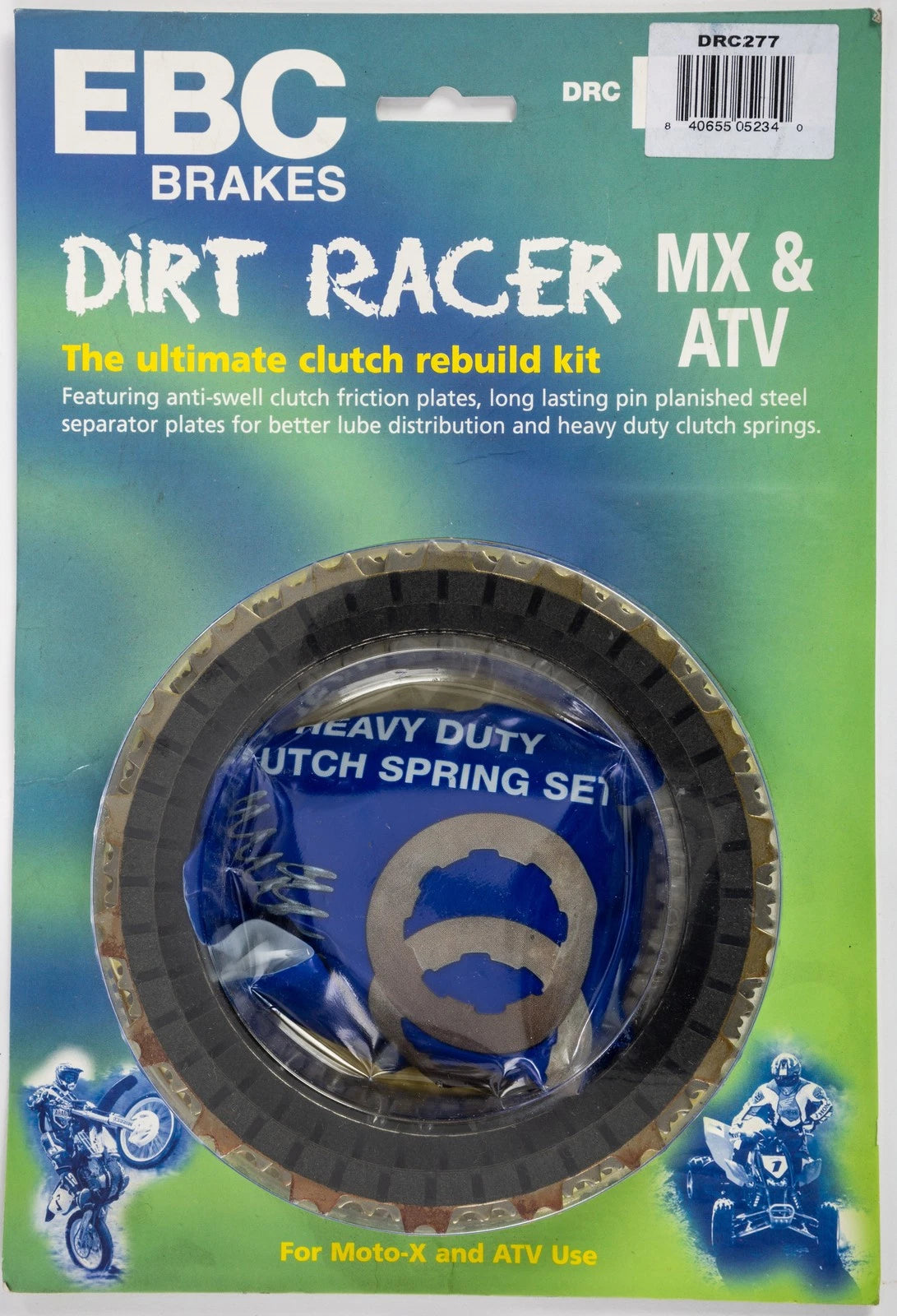 EBC Dirt Racer Clutch Kit DRC277 for Honda CRF250L & CRF250R (2013–2017)