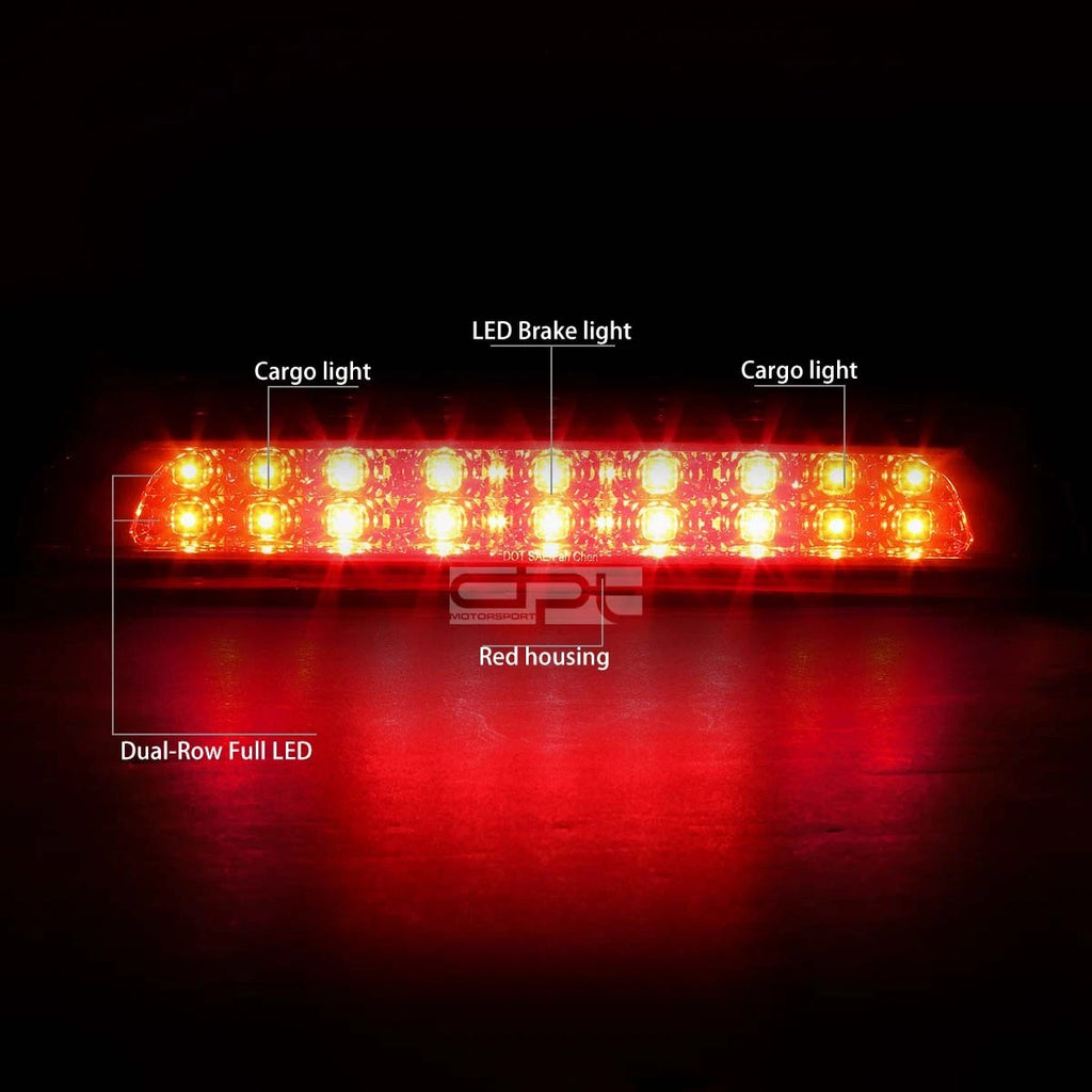 2X Red LED Third Tail Brake Light for Tundra (2007–2018)