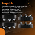 4X 1.5" 6X5.5 Wheel Spacers for Chevy Silverado Tahoe GMC Sierra 1500 (2007–2023)