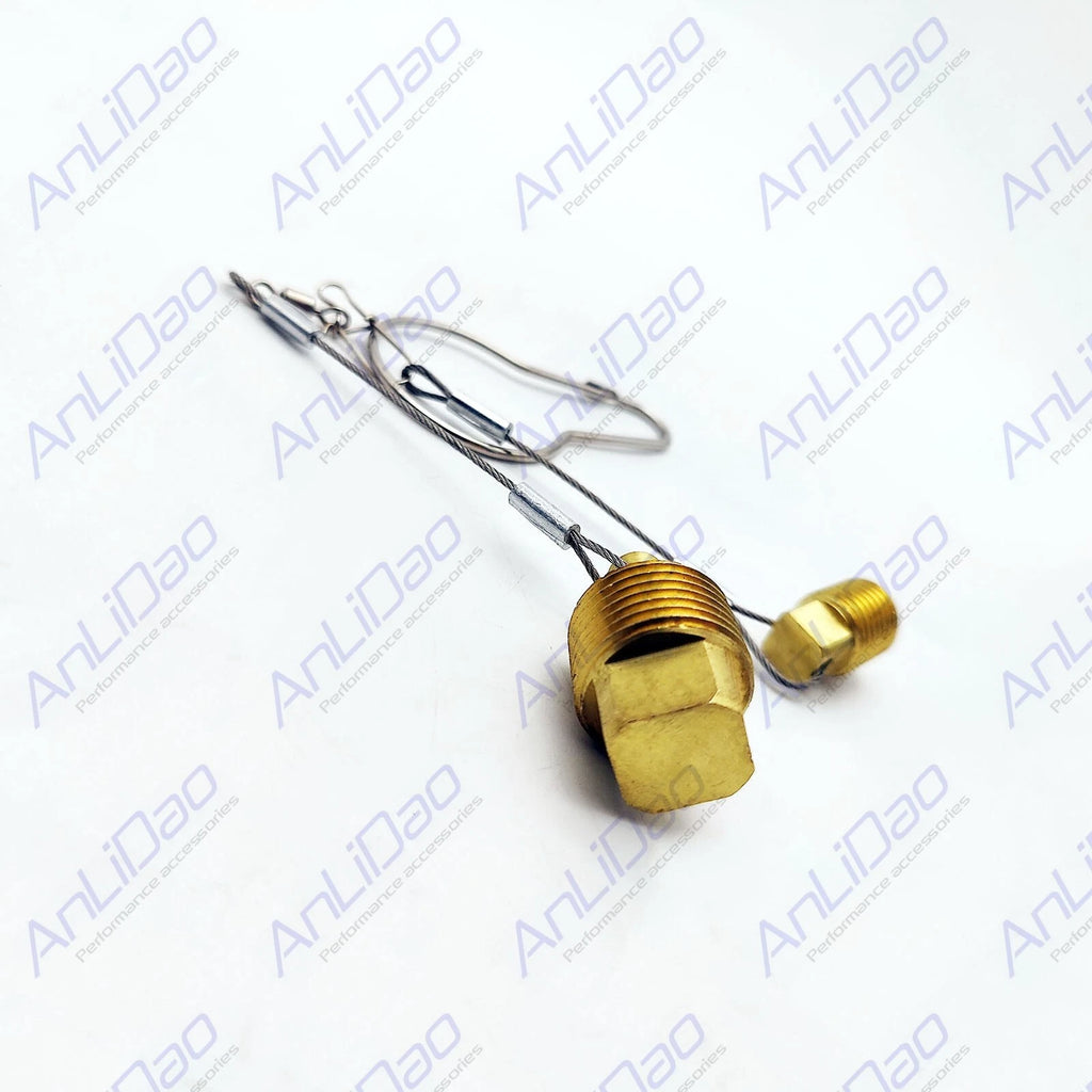 1Pcs Drain Plug & Tether Kit for Mercury Marine (862827)