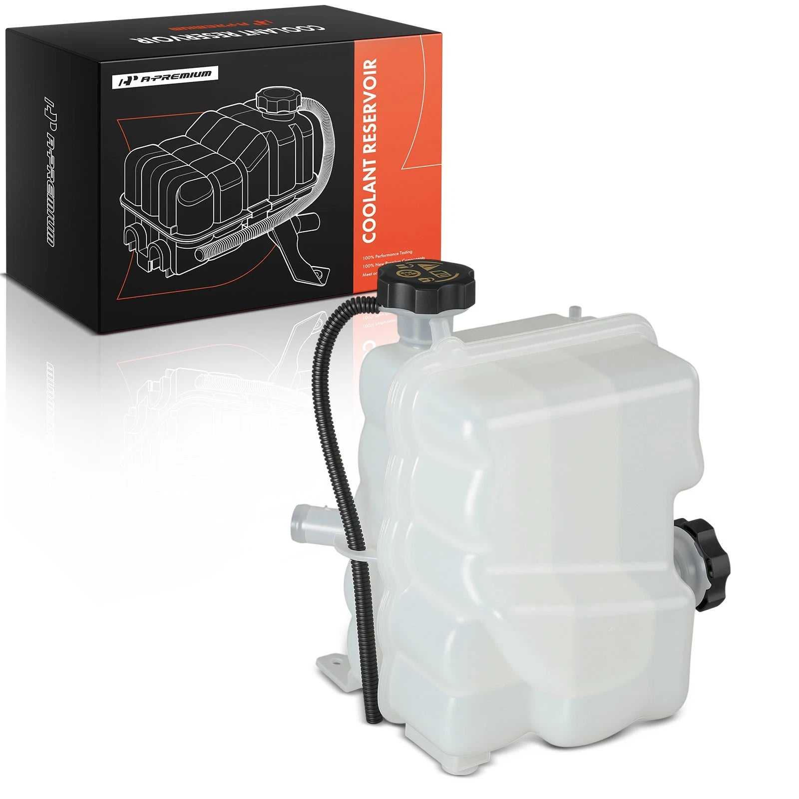 Engine Coolant Reservoir with Cap & Hose for Silverado 2500 HD (2017–2019)