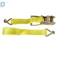 Set of 8 Ratchet Straps with J Hook 2" x 15' Heavy Duty Tie Downs 5000 lbs