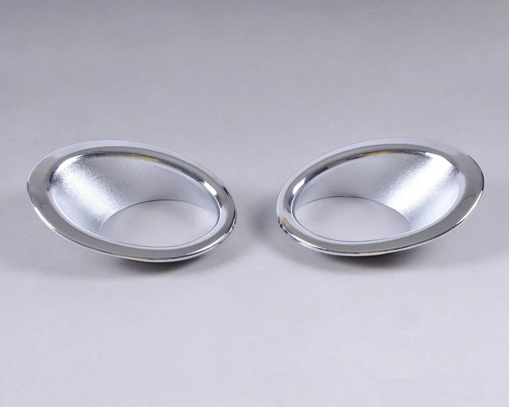 2 x Front Fog Light Covers for Nissan Qashqai (2012)
